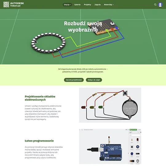 Symulatory Arduino - Tinkercad