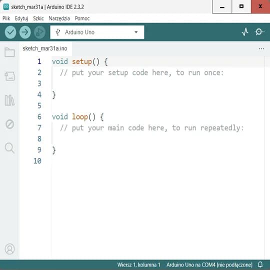 Debuger w nowym Arduino IDE