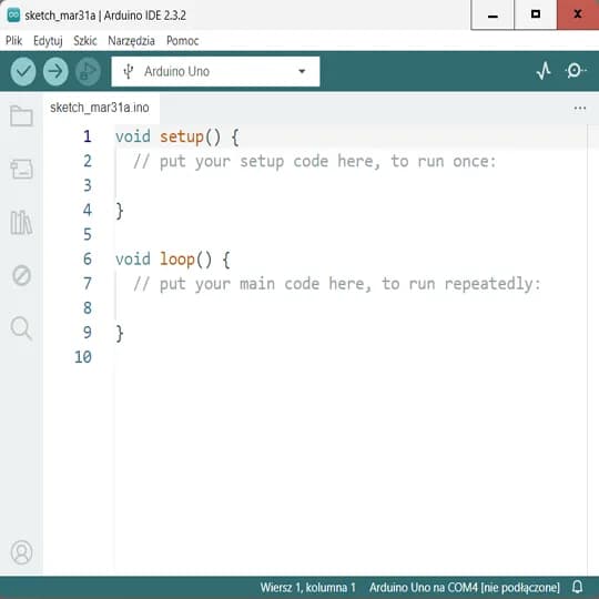 Debuger w nowym Arduino IDE