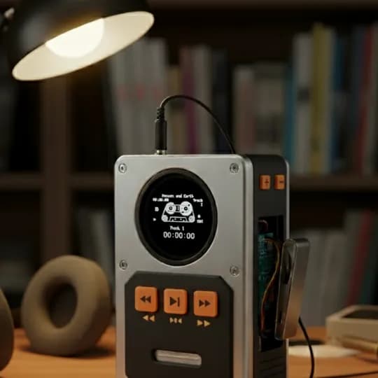 Retro odtwarzacz MP3